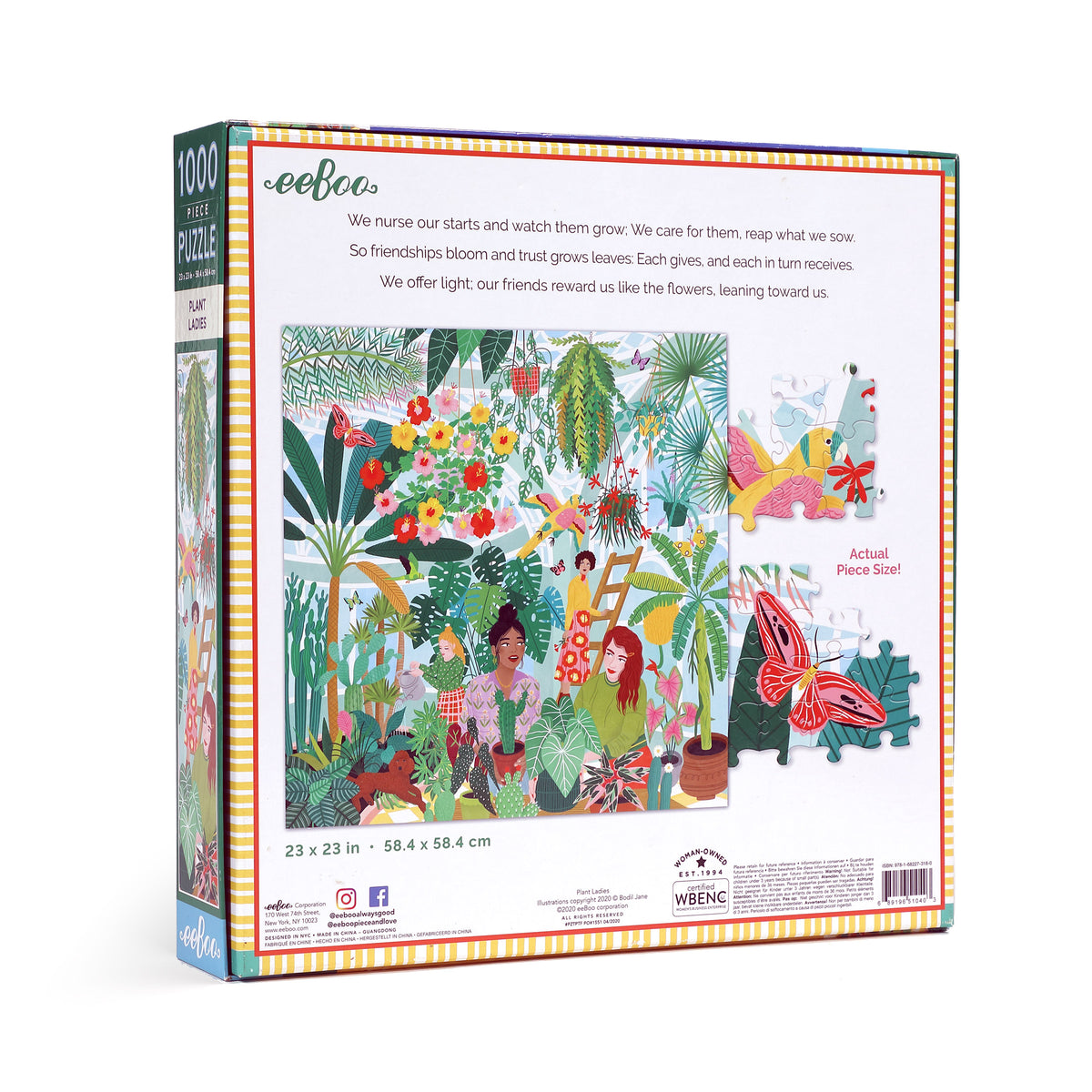 Plant Ladies 1000 Piece Puzzle